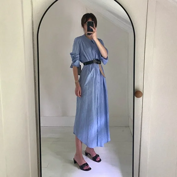 Tuckernuck | Dresses | Tuckernuck Lydell Chambray Maxi Shirt Dress Nwt |  Poshmark